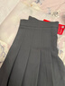 浪莎百褶裙女秋季2025新款高腰显瘦学院风a字半身裙小个子jk西装短裙 实拍图