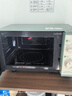 美的（Midea）小滋味微波炉家用小型 复古旋钮薄荷曼波风 一级能效平板变频轻音预制菜加热M1G1 实拍图