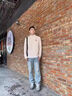 JEANSWEST LIFE真维斯男士内搭打底衫2025新款高领双面绒上衣男德绒保暖打底衫男 实拍图