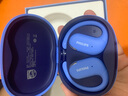 飞利浦（PHILIPS）新款蓝牙耳机挂耳式运动耳机无线蓝牙耳机超长续航开放式骑行耳机礼物TAT2739蓝色 实拍图
