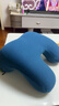 西诺思小酣小学生午睡枕记忆棉午睡午休趴睡枕儿童教室午休神器竹炭蓝色 实拍图