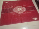 梦桥 新中式结婚用品桌布喜字喜事茶几台布防水棉麻红色餐桌布盖布 实拍图