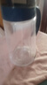 欣美雅加厚玻璃油壶家用装油瓶餐厅厨房油罐壶酱油瓶醋壶装油容器不挂油 星空蓝油壶600ml+标签 实拍图