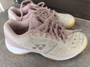 YONEX尤尼克斯羽毛球鞋yy女款训练透气缓震SHB101CR 米粉 39 实拍图