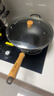 炊大皇炒锅不粘家用厨房炒菜老式精铁燃气适用无涂层大铁锅极铁锅34cm 实拍图