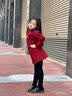 浪莎儿童打底裤女秋冬加厚加绒九分保暖裤打底袜外穿条纹中大童连裤袜 实拍图