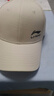 新款棒球帽子男四季通用纯棉帽速干男女百搭显脸小鸭舌帽团购定制 米白色纯棉   四季款 均码 男女同款大小可以调节53-62cm 实拍图