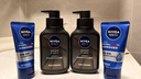 妮维雅（NIVEA）男士洗面奶保湿收缩毛孔深黑DEEP控油细致毛孔洁面双支套装 实拍图