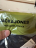 杰克·琼斯（JACK&JONES）25年男装四季打底T恤男T恤舒适男士短袖多色上衣纯色水洗不易走形 海军蓝E38 3XL 195 实拍图