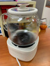 美的（Midea）花漾0胶水全玻璃全自动养生壶 办公室多功能煮茶壶 烧水壶恒温电热水壶煮茶器花茶壶1L YS10B101 实拍图