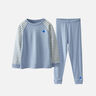 Q21【厚暖】小暖皮儿童保暖内衣套装男女童宝宝校服神器保暖衣裤 米蓝拼色【厚暖 适合-5~5℃】 150 实拍图
