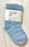 全棉时代儿童袜子婴儿棉袜宝宝新生儿地板袜男女童中长筒袜春夏秋冬 3双装 【中筒】蔚蓝+白+天蓝 3双 6-12月 （9.5cm） 实拍图