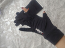 杨饰公子手套男冬季保暖骑行手套触屏防滑骑车摩托车户外防风防寒外卖手套 漏二指黑【春夏薄款】 均码 实拍图