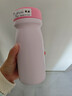 炊大皇316L不锈钢保温杯便携口袋杯子保冷小巧超轻外出350ml（雾桃粉） 实拍图