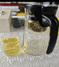 山點水飘逸杯茶水分离过滤泡茶壶按压式耐热玻璃茶具生日礼物750ml 实拍图