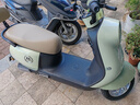 爱玛（AIMA）大容量电池百公里长续航时尚学生双人踏板智能电动轻便摩托车代车步电动车电瓶车 辉腾/领航官2025 芦荟绿【60V20A+1000W电机】 实拍图