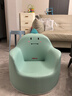 曼龙儿童餐椅宝宝小沙发卡通女孩男孩懒人座椅婴儿学坐凳 （小恐龙） 实拍图