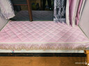 西子纱主卧飘窗垫窗台垫四季通用定制高端飘窗坐垫毯卧室阳台垫子可水洗 语格-粉色（加厚款） 定做联系客服 实拍图