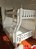临稚樱桃木上下床实木儿童床男孩女孩高低床卧室上下铺成人双层子母床 爬梯款 上铺宽1.15米下铺宽1.35米 实拍图