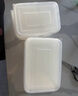 美丽雅一次性饭盒方形1000ml*30套 快餐打包盒大容量食品级便当野餐盒 实拍图