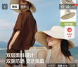 蕉下（beneunder）遮阳帽子女双面倍护渔夫帽防晒帽大檐防紫外线AL500米 实拍图
