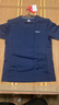 kawasaki/川崎运动休闲短袖T恤男子速干吸湿排汗运动服训练系列圆领上衣健身服 ST-K3043 深蓝 L  实拍图