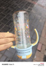 贝亲（Pigeon）自然成长翻盖直饮吸管 大童奶瓶330ml 马戏团 18月+ AA279 实拍图