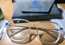 依目奇 ins风防蓝光眼镜近视眼镜小红书网红款可配有度数男女超轻多边形眼镜框素颜显瘦韩版潮 免费配镜 透明白 防蓝光1.61非球面镜片0-800度 度数留言 实拍图
