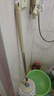 百家好世 拖把杆旋转加粗拖把盘尘推杆圆拖把头配件杆盘套装不含拖把头 实拍图