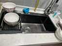 卫达斯厨房水槽大单槽台下盆 不锈钢洗菜盆一体盆 洗菜池洗碗槽水池盆 C套餐-配冷热抽拉龙头(高性价比) 三孔款72*38cm(双改单槽专用) 实拍图