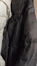 坦博尔连帽羽绒服女泡芙短款韩版面包服小个子秋冬外套TBF530360D 黑色 L (170)（建议体重130斤-145斤） 实拍图