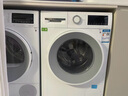 博世（BOSCH）【云朵白2.0主推】洗烘套装10KG大容量洗衣机热泵烘干机羊毛洗烘152000+254D00 家电国家补贴20% 实拍图