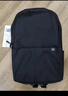 90分tiny轻量休闲小背包男士女士双肩包电脑包 黑色  实拍图