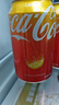 可口可乐（Coca-Cola）香港进口 柠檬汽水可口可乐碳酸饮料组合装 网红夏日饮品 柠檬可乐330mL*6罐 实拍图
