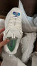 斯凯奇（Skechers）女鞋秋冬小白鞋蕾丝休闲运动熊猫鞋黑色增高厚底老爹鞋11959 白色/WHT 36.5 实拍图