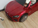 酷太阳玛莎拉蒂授权儿童电动车四轮遥控可坐人宝宝小孩四驱摇摆玩具汽车 烤漆酒红【发泡软轮+四驱+皮座椅+摇摆+高配功能】 实拍图