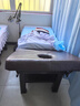 萌海豚 按摩床美容床美容院专用中医推拿床家用理疗床带洞纹绣美体采耳 铁架6cm腿【棕色皮革】长185宽70 实拍图