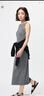 优衣库女装针织Bra连衣裙无袖裙子气质收腰480636 08 深灰色 3XL /170/108 实拍图