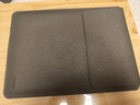 绿联电脑内胆包14-14.9英寸无磁适用苹果MacBookPro华为联想小米笔记本电脑轻薄保护套可作鼠标垫灰色 实拍图