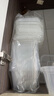 美丽雅一次性饭盒方形1000ml*30套 快餐打包盒大容量食品级便当野餐盒 实拍图