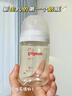 贝亲（Pigeon）玻璃奶瓶宽口径防胀气240ml M号奶嘴 3月+ AA187  实拍图