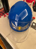 野马（YEMA）儿童头盔3C认证电动摩托车3-7-12岁男女孩国标夏季电瓶车安全帽 蓝色小怪兽【透明镜】 均码（3岁-12岁） 实拍图