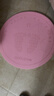 中欧室内原地跑步垫专用超慢跑垫减震防滑隔音家用静音加厚缓震地垫子 粉色【小号-直径64cm】 20mm 实拍图