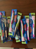 三笑牙刷X6纤丝多效10支装成人家庭装软毛牙刷 清洁牙渍防滑软胶牙刷 X6纤丝多效软毛牙刷 10支 实拍图