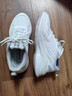 回力运动鞋春夏秋季冬网面透气学生跑步鞋软底情侣鞋皮面鞋子男女 0358|白灰 38 实拍图