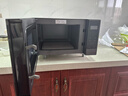 松下（Panasonic）【国家补贴】微波炉家用烤箱多功能平板式智能微烤一体机6档变频大火力一键感温加热22升大容量 黑灰【6档火力+变频1000W】GF237Q 实拍图