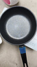 【亏本清仓】韩式麦饭石色不粘锅平底锅铁锅电磁炉不带盖 黑色小煎锅 16cm 实拍图