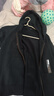 优衣库男装女装连帽拉链运动开衫长袖外套休闲卫衣25新款479800 09 黑色 S 实拍图