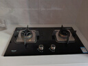 林内（Rinnai）燃气灶【家电国家补贴20%】5kW大火力双眼猛火灶具家用嵌入式钢化玻璃天然气一级能效 2E07M 实拍图