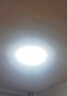 雷士照明（NVC）led吸顶灯阳台灯玄关过道灯现代简约卫生间厨房照明灯饰灯具 【皓月】12瓦 白光-直径26cm 实拍图